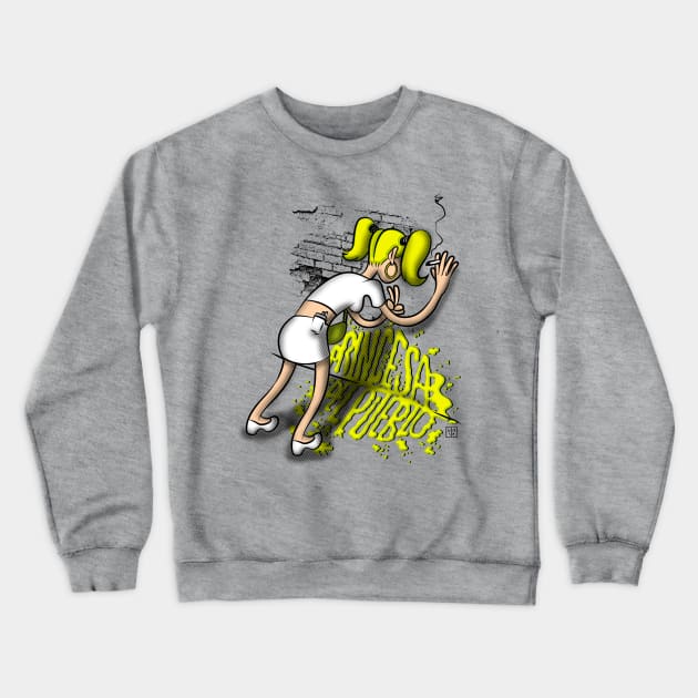 Princesa del Pueblo Crewneck Sweatshirt by BITICOL